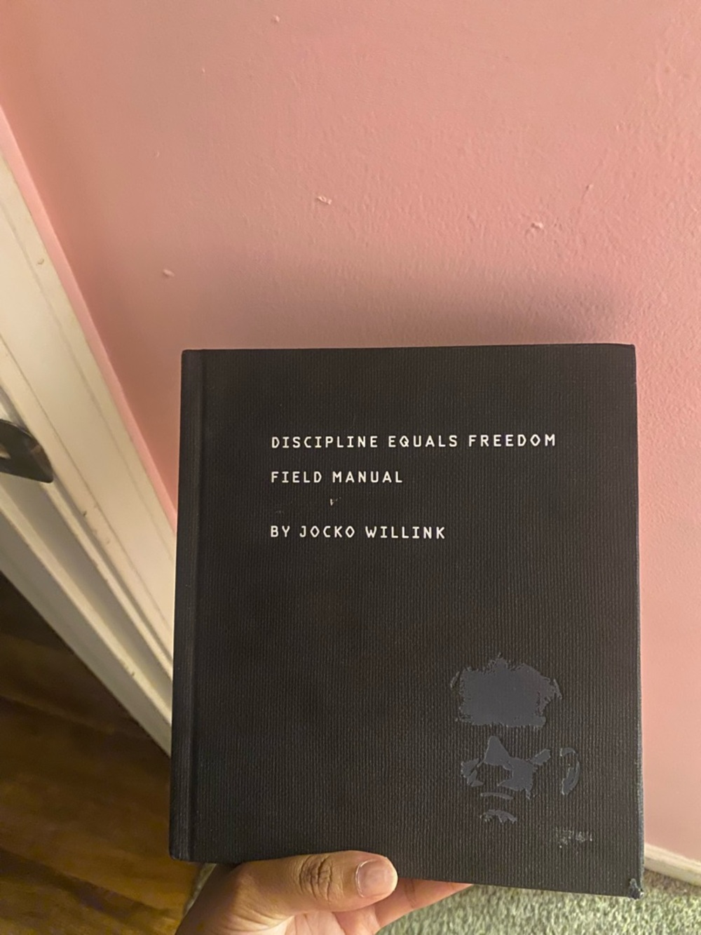 Discipline Equals Freedom Field Manual by Jocko Willink - Black